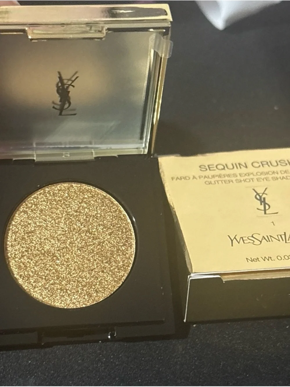 Yves Saint Laurent Sequin Crush Glitter Eyeshadow — Shimmering Gold